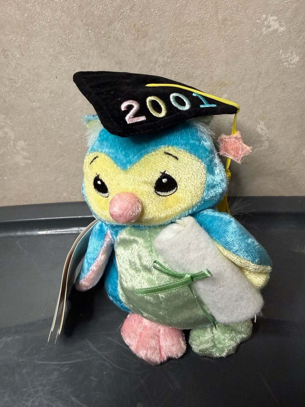 Precious Moments Enesco 2001 Graduation Owl Plush Toy